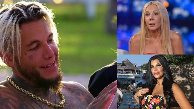 Alex Caniggia y una profunda carta a su mamá y hermana en El Hotel de los Famosos: "Tengo miedo de quebrarme"