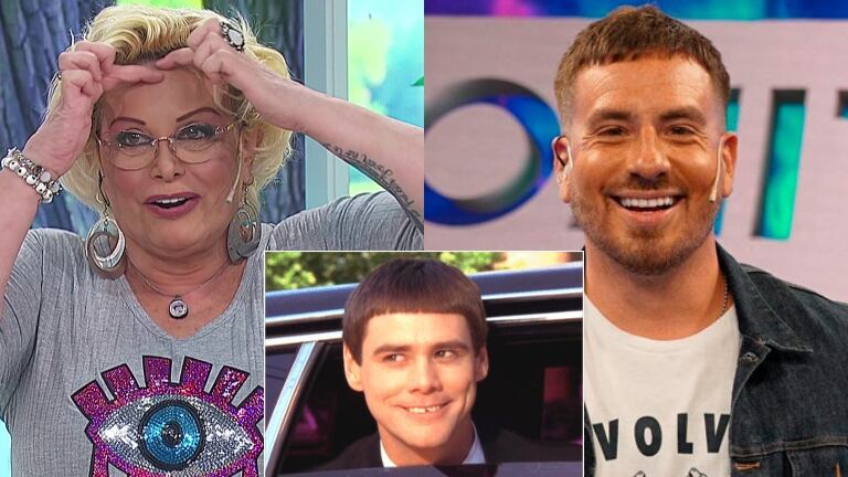 Carmen Barbieri reveló la reacción de Fede Bal tras decir que se cortó el pelo como en la película Tonto y Retonto: "Se enojó"