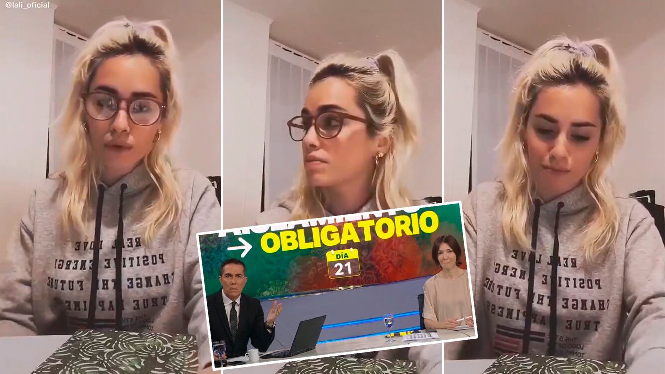 El divertido TikTok de Lali sobre los exabruptos de Barili al aire: la genial reacción de Cristina Pérez