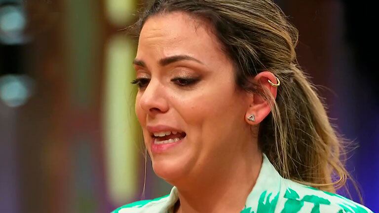 Belu Lucius protagonizó un emotivo momento en MasterChef Celebrity 