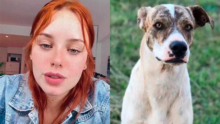 Coti compartió su tristeza por la temprana muerte de su perrito