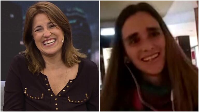 El blooper de Maju Lozano en vivo: se le escapó la tonada cordobesa al hablar con una cronista de aquella provincia