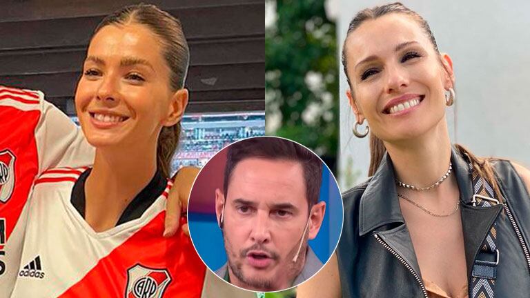 La picante comparación de Rodrigo Lussich entre China Suárez y Pampita