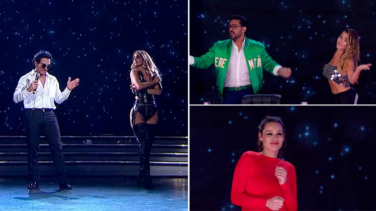 La increíble presentación de El Polaco y Julieta Nair Calvo como Marc Anthony y Jennifer Lopez en La Academia