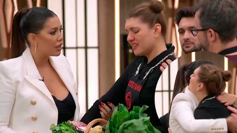 Wanda Nara y un tierno consejo a Estefanía en el repechaje de MasterChef