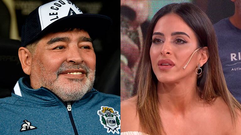 Celeste Muriega contó que Diego Maradona le regaló un pasaje en primera clase para viajar a Dubái