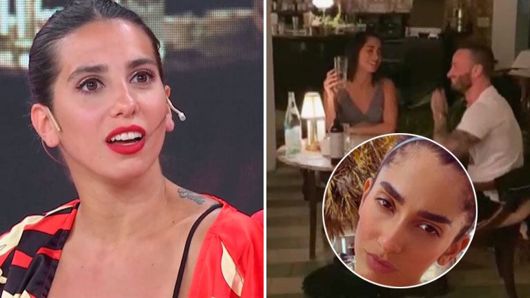 La curiosa comparación de Cinthia Fernández al ver a la nueva pareja de Martín Baclini