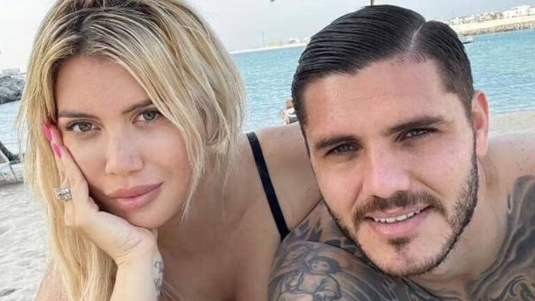 Mauro Icardi compartió una foto hot de Wanda Nara