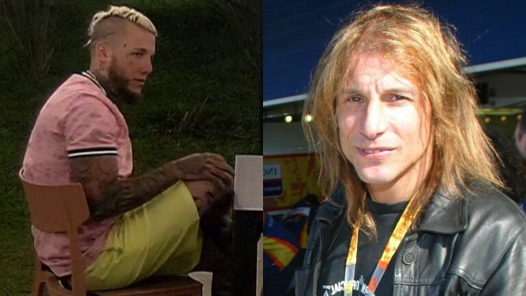 Alex Caniggia y un fuerte comentario al hablar de su relación con su papá: "Estamos peleados a muerte"