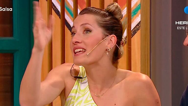 La insólita advertencia de Mica Viciconte en vivo en Ariel en su salsa