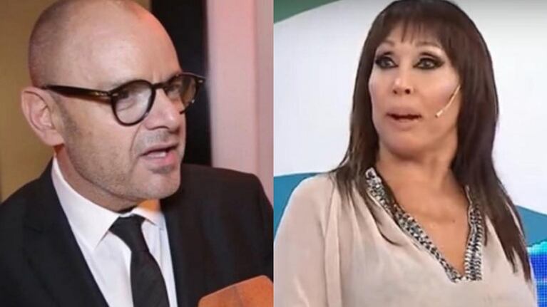 Tremenda frase de Mühlberger sobre Moria Casán: "Tiene el cerebro comido por la cocaína"