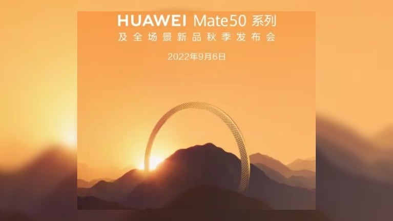 Huawei pone fecha a la presentación de Mate 50