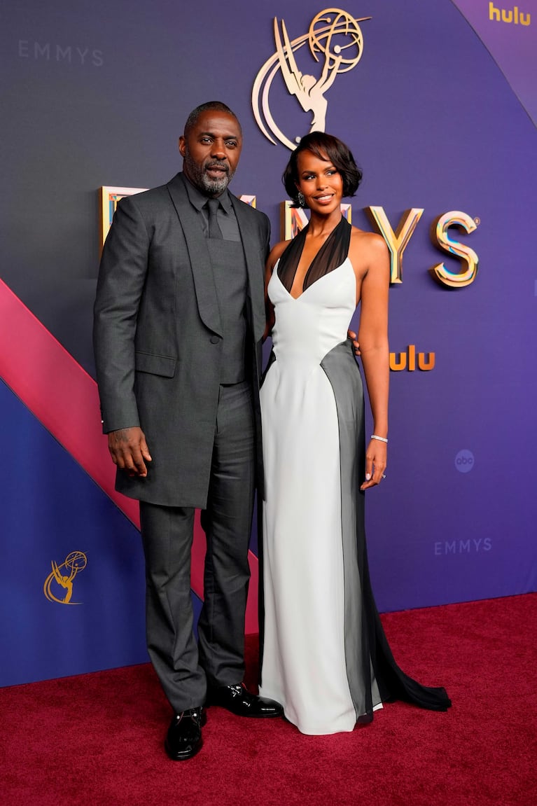 Idris Elba y Sabrina Dhowre Elba (Foto: AP)