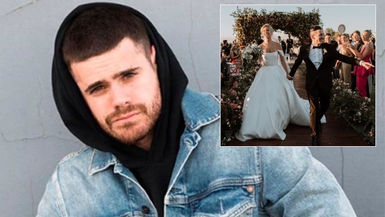 Incómoda reacción de Gastón Soffritti cuando le preguntaron por la boda de su ex Stefi Roitman y Ricky Montaner (Fotos: Web y Instagram)