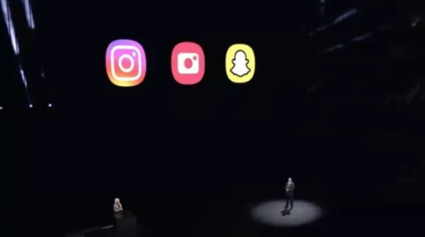 Instagram y Snapchat integran la cámara de los Galaxy S24 para usar sus nuevas características nativas