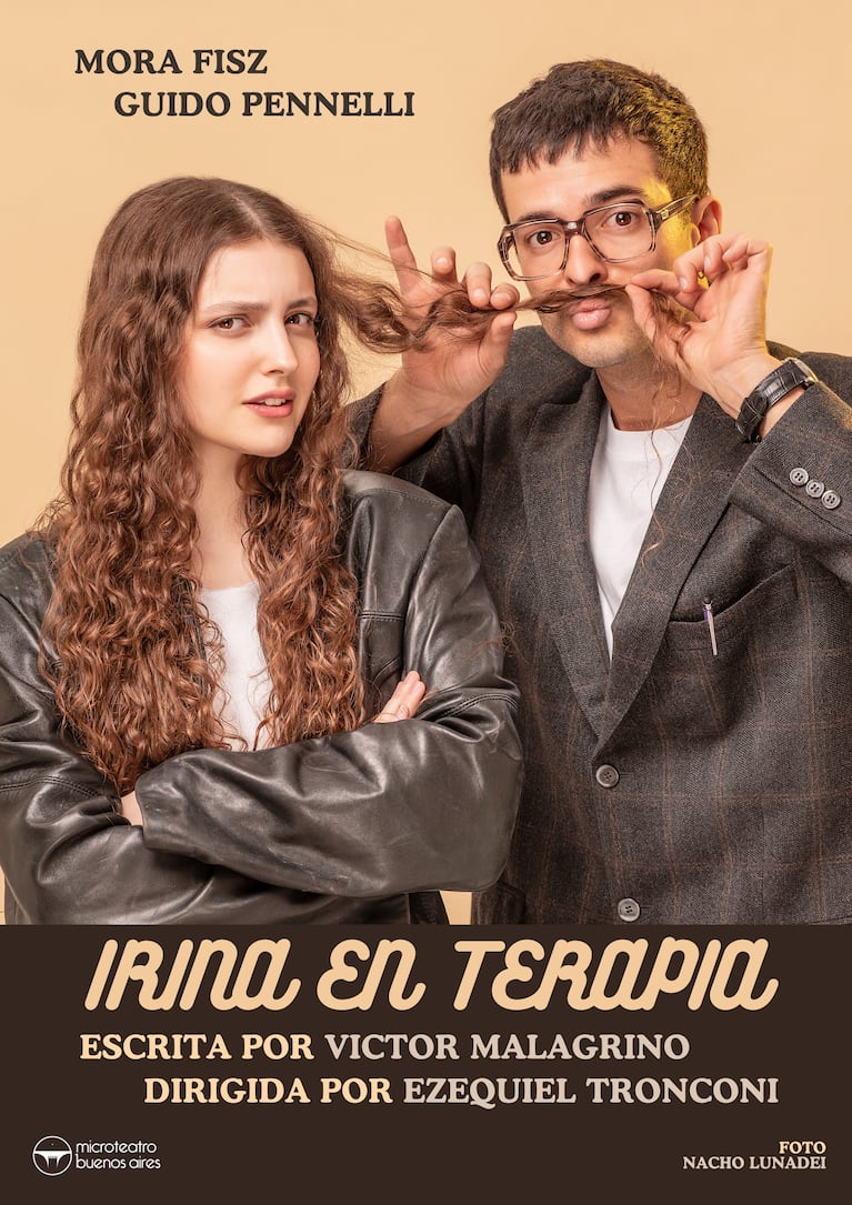 "Irina en terapia" se presenta en Multiteatro, Serrano 1139, Ciudad Autónoma de Buenos Aires