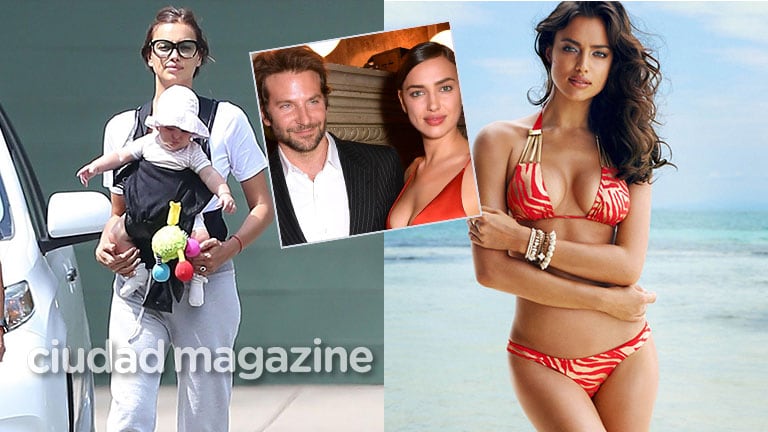 Irina Shayk y su hija Lea de Seine pasearon por Los Angeles (Fotos: GrosbyGroup y Web).