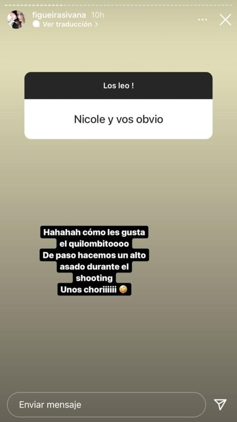 Irónica reacción de Ivana Figueiras cuando le propusieron a Nicole Neumann como modelo de su marca tras su pelea: "Hacemos asado"