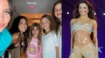 Isabella y Francesca Icardi fueron con su prima Malaika al show de Emilia Merne.