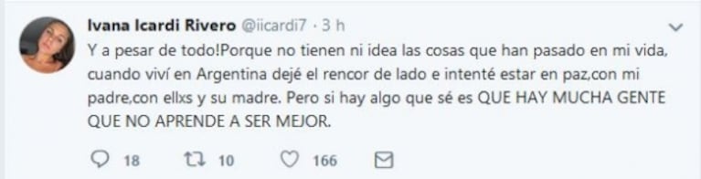 Ivana Icardi fulminó a su hermana Aldana tras festejar el cumple de Mauro: "Corten el cholulismo y falsedad"