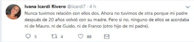 Ivana Icardi fulminó a su hermana Aldana tras festejar el cumple de Mauro: "Corten el cholulismo y falsedad"