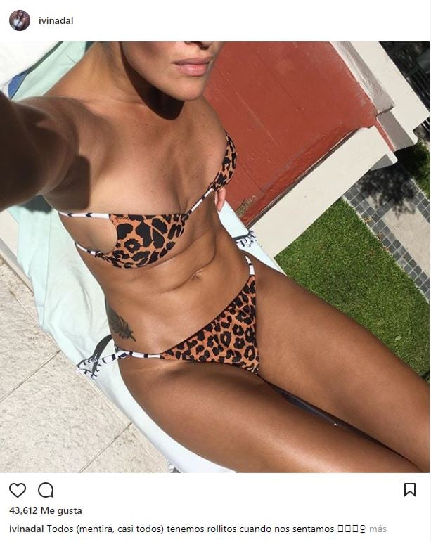 Ivana Nadal, una de las diosas que adelantaron el verano en traje de baño.