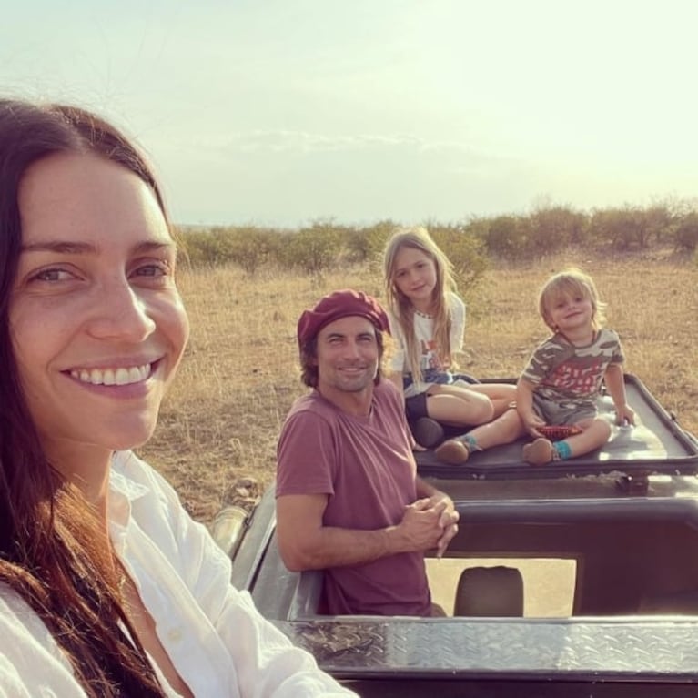 Jakob von Plessen sorprendió a Zaira Nara con un romántico mensaje, con fotos inéditas de su viaje por África