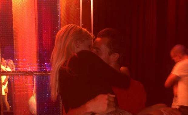 Jan y Charlotte Caniggia, juntos. (Foto: Facebook Jan Aleksandar Tibai)