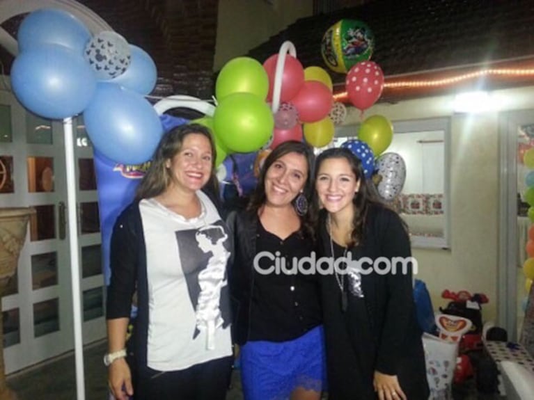 Jana Maradona, en el cumpleaños de Dieguito Fernando (Foto: Ciudad.com)