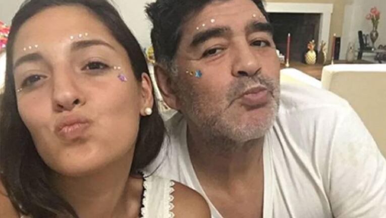 Jana Maradona habló tras la foto del clan Maradona unido, de la que no participó.