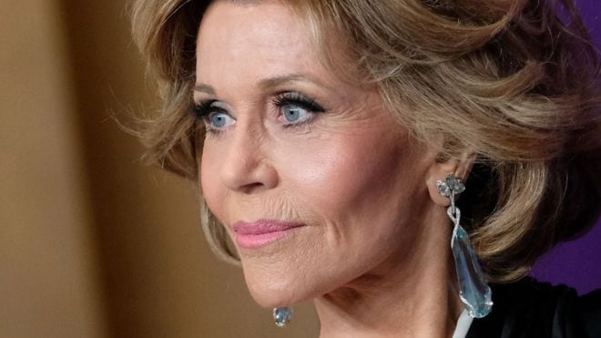 Jane Fonda se reconcilió con su padre en el rodaje de una película