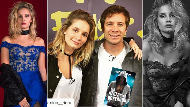 Jazmín Riera, la hermana escritora de Nico Riera. (Fotos: Instagram)