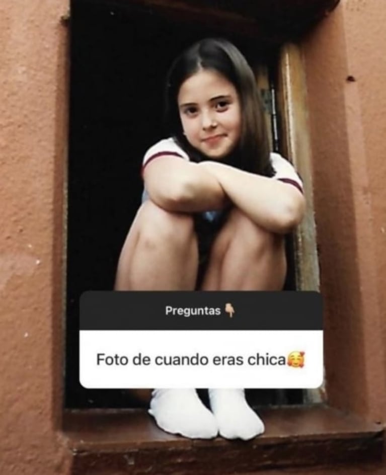 Jésica Cirio compartió fotos retro de cuando era niña a pedido de sus seguidores