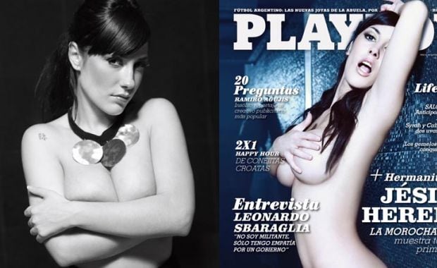 Jésica Hereñú, la chica de tapa de Playboy que anticipa la primavera. (Foto: Playboy)