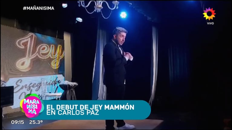 Jey Mammon volvió al teatro a nueve meses del escándalo: sus fuertes palabras