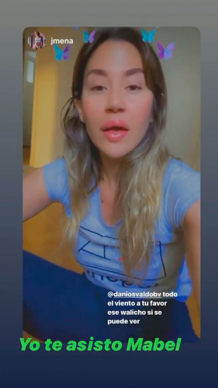 Jimena Barón anunció que vuelve a convivir con Osvaldo: "Poné los ñoquis que vas a tener que asistirme"