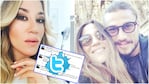 Jimena Barón confirmó su separación de Daniel Osvaldo en Twitter (Fotos: Web)