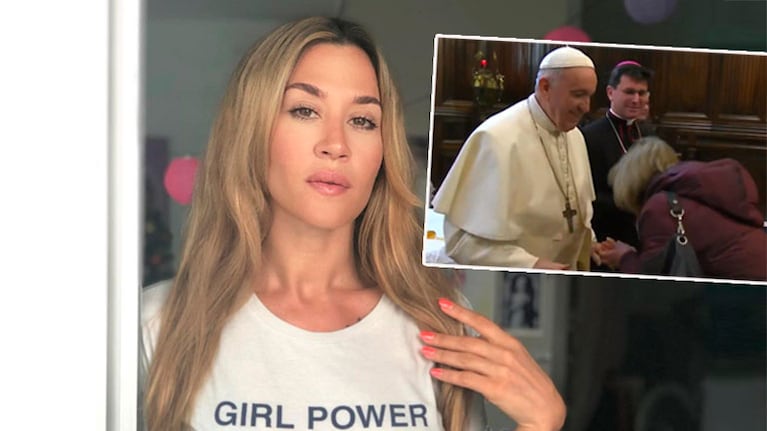 Jimena Barón cuestionó al papa Francisco: ¿Hay alguna explicación al rechazo de ser besado por la gente? 