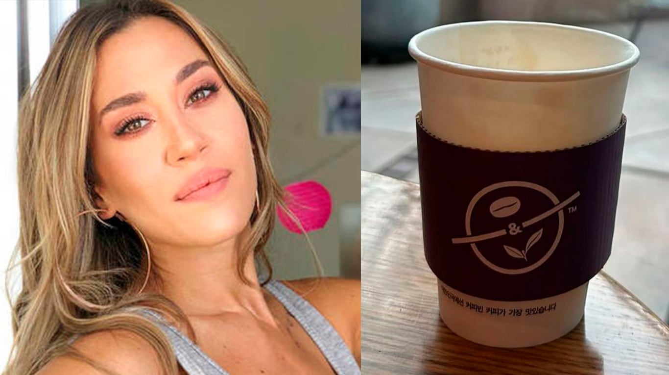 Jimena Barón se tomó un cafecito en Seúl y causó indignación con el precio: “Una ciudad cara”