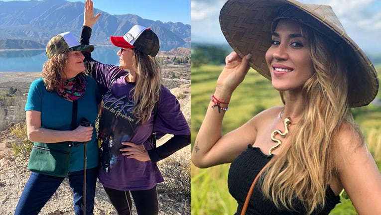 Jimena Barón sorprendió a su mamá con un viaje a Mendoza por su cumpleaños