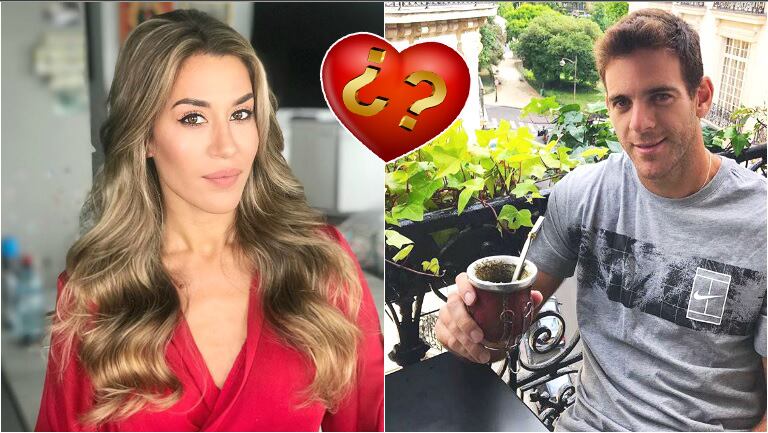 Jimena Barón y Juan Martín del Potro, ¿en crisis? (Fotos: Instagram)