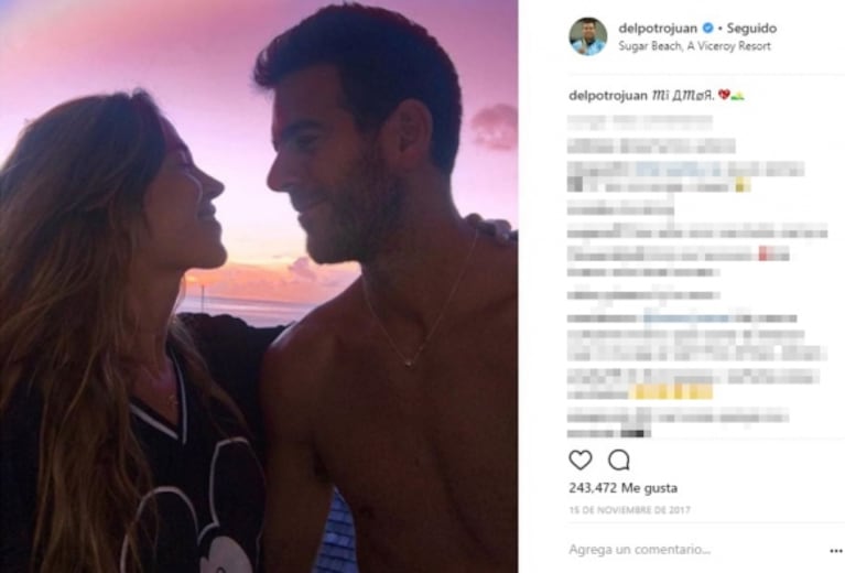 Jimena Barón y Juan Martín del Potro, ¿en crisis?: fuertes rumores y llamativos gestos en las redes 