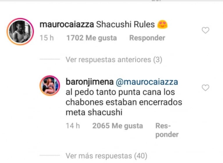 Jimena Barón y Mauro Caiazza, súper hot en el jacuzzi y declaraciones de amor cruzadas desde Punta Cana