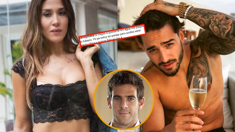 Jimena Barón y un pícaro comentario a Maluma  (Fotos: Instagram).