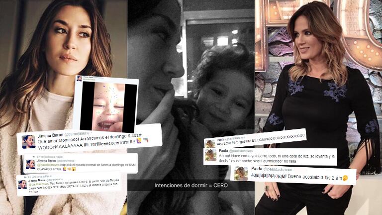 Jimena Barón y una divertida charla maternal con Paula Chaves en Twitter (Foto: Instagram)