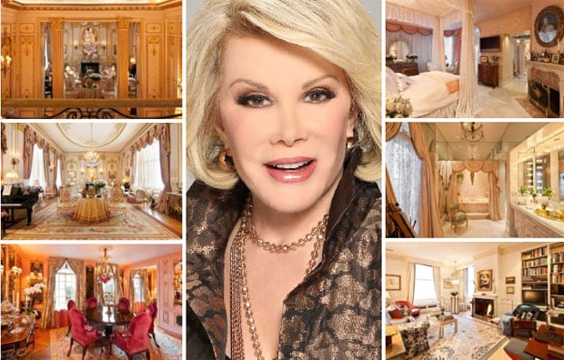 Joan Rivers: las fotos de la majestuosa mansión renacentista en la que vivió por más de 30 años. (Foto: Web)