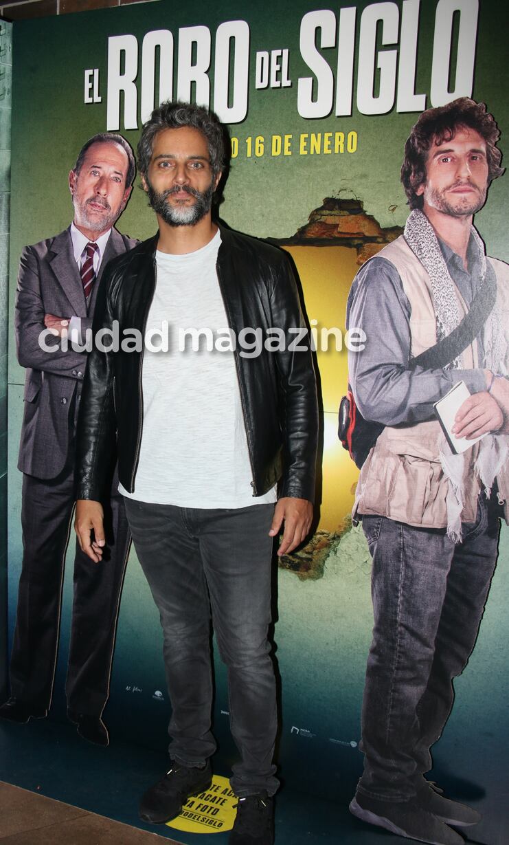 Joaquín Furriel en la avant premiere de El Robo del Siglo. (Foto: Movilpress)