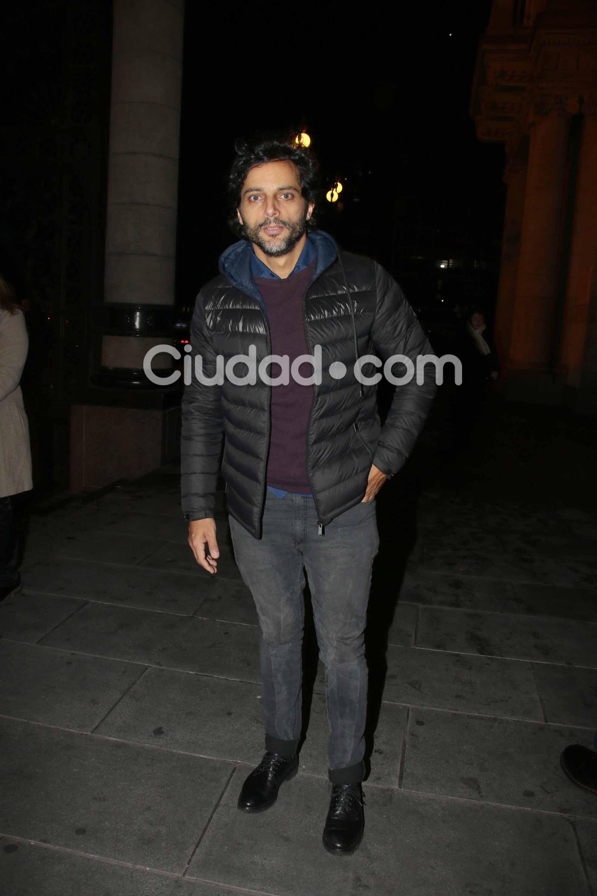 Joaquín Furriel en la gala del Teatro Colón. (Foto: Movil Press / Ciudad.com)