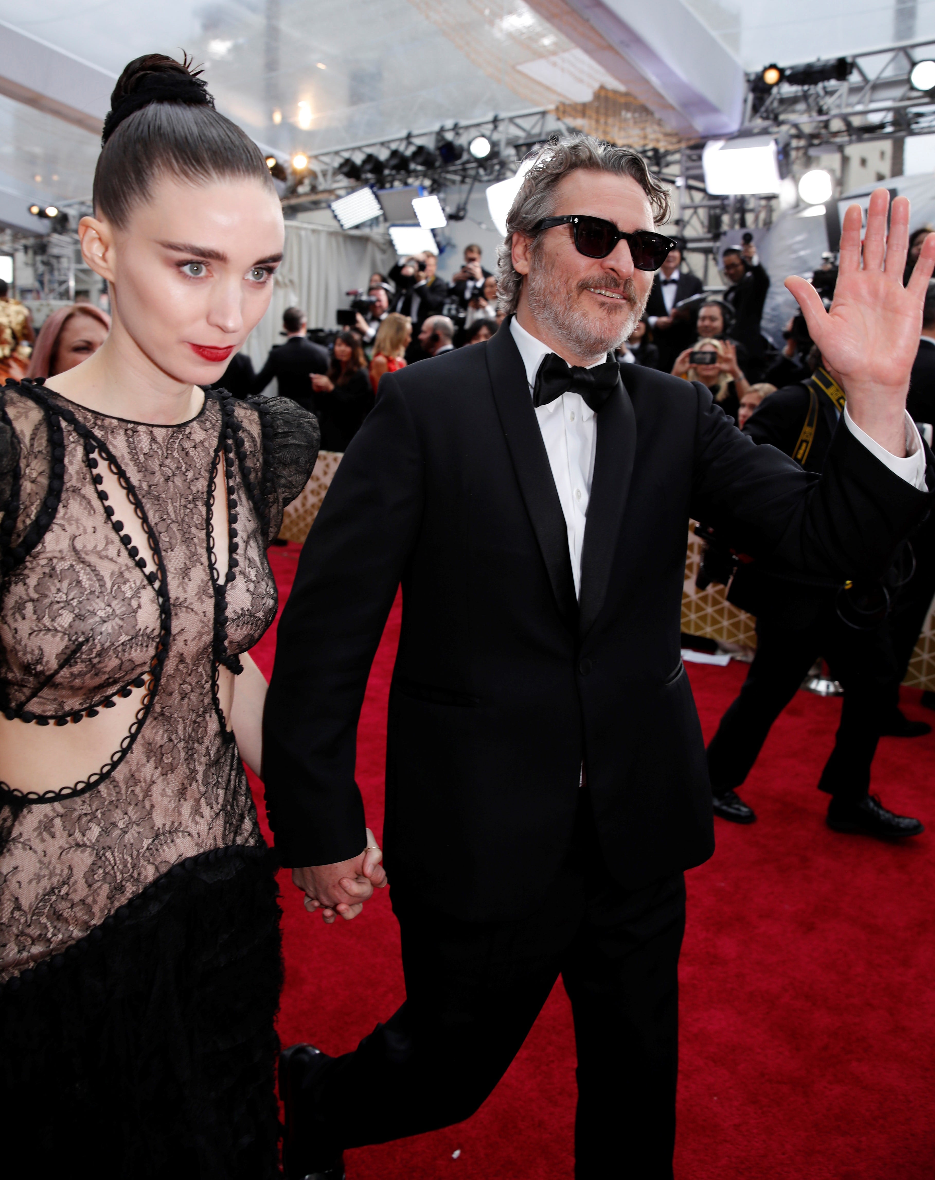 Joaquin Phoenix y Rooney Mara. Reuter