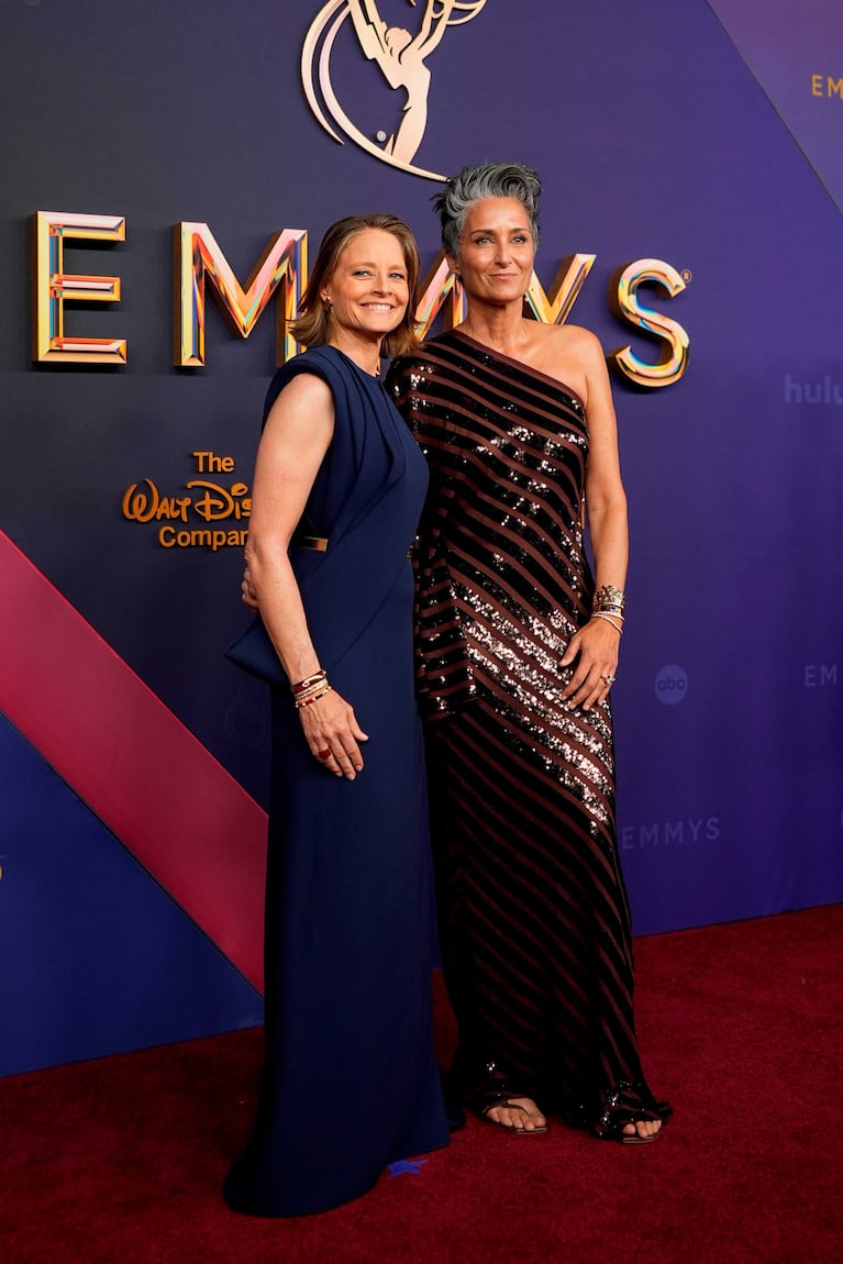 Jodie Foster y Alexandra Hedison (Foto: AP)